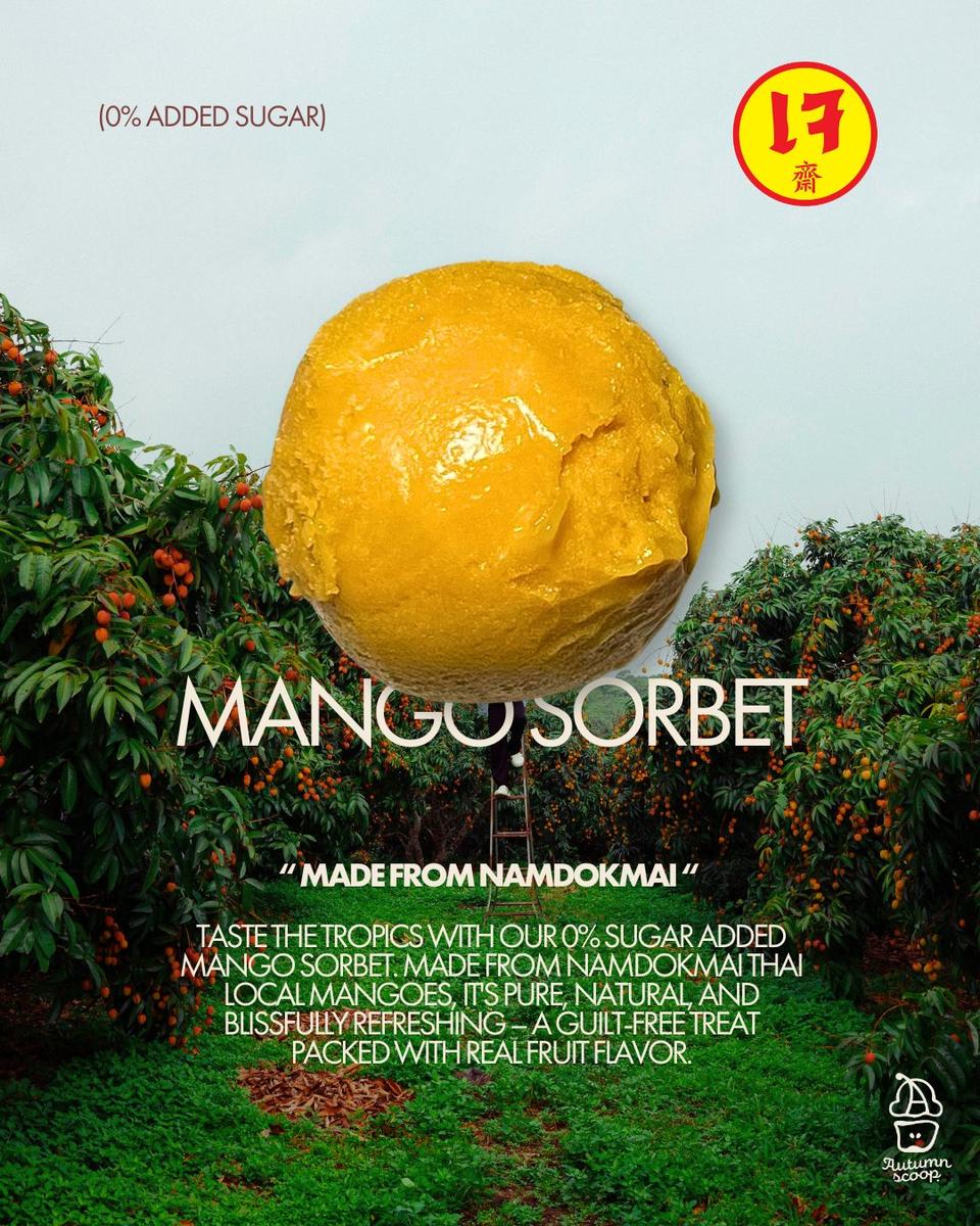 Mango ice cream